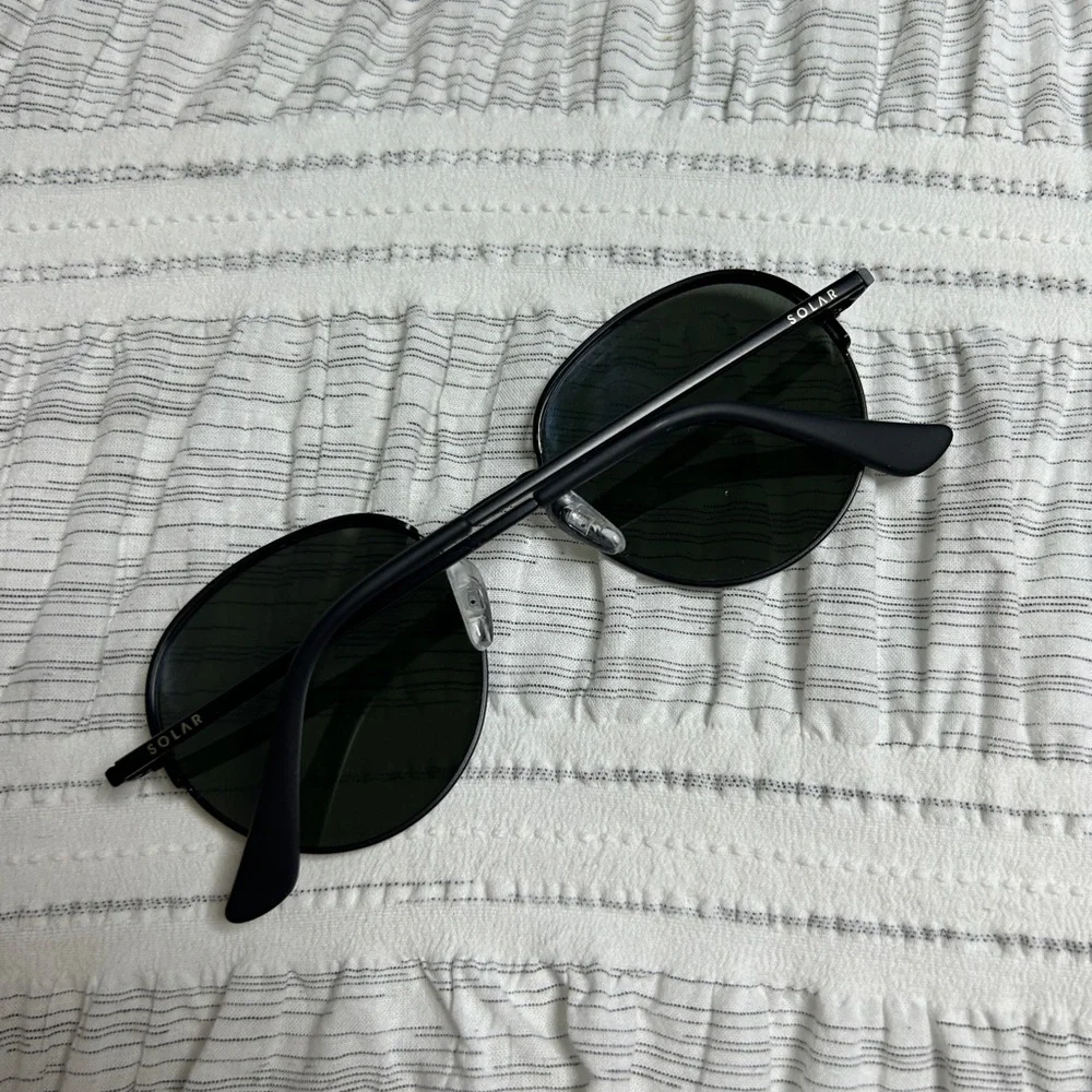 Solar Metal Frame Sunglasses - Picture 6 of 13
